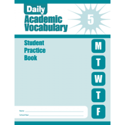 Daily Academic Vocabulary Grade 5 Student Workbook